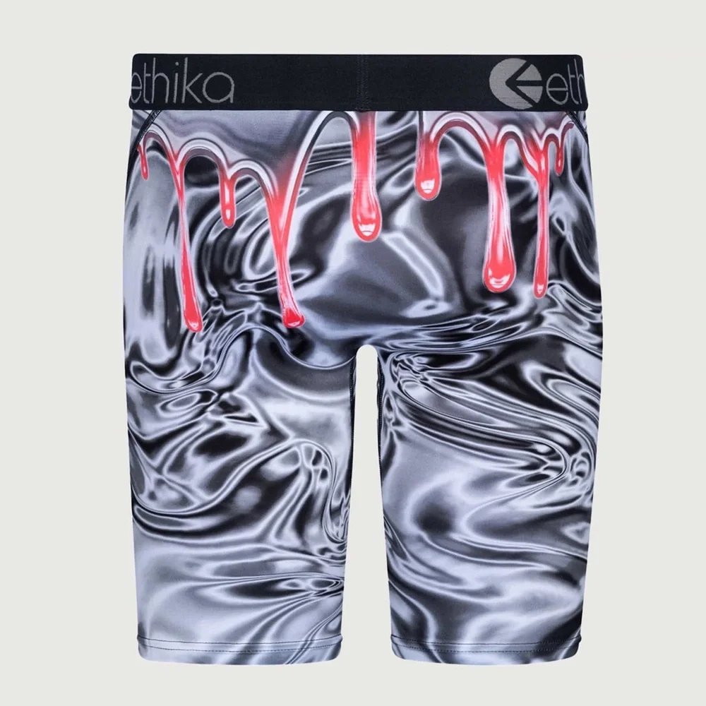 KIDS ETHIKA BOMBER SLIME BOXER BRIEFS - Picture 3 of 7